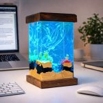 Cute Pokemon Resin Lamp Epoxy Night Light