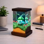 Bulbasaur Pokemon Resin Light Epozy Lamp Handmade