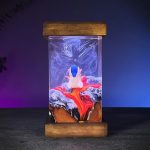 Cyndaquil Pokemon Resin Lamp Epoxy Night Light