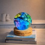 Diver Resin Lamp Modern Home Shelf Decor