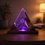Fantasy Ring Mountain Resin Lamps Living Room Ambient Decor