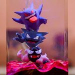 Gengar Pokemon Epoxy Lamp Resin Light