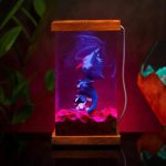 Gengar Pokemon Resin Night Light Handmade