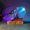 Monster Godzilla Resin Lamp - Epoxy Crystal Night Light