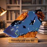 Killer Whale 3D Resin Lamp Cozy Study Room Decor