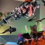 Mariana Trench Polygon Ocean Lamp Close Up Whale Shark Detail