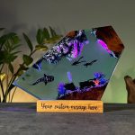 Mariana Trench Polygon Ocean Lamp Personalized Custom Gift