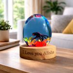 Octopus Resin Egg Lamp Cozy Living Room Decor