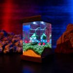 Pokemon Bulbasaur Resin Epoxy Lamp
