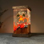 Pokemon Charizard Resin Epoxy Lamp