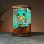 Pokemon Charizard Resin Lamp Handmade Epoxy Night Light