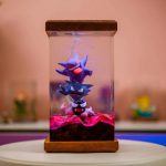 Pokemon Gengar Resin Lamp Epoxy Light