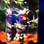 Pokemon Resin Gengar Lamp Epoxy Light
