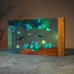 Scuba Diver Ocean Resin Lamp Natural Light Display