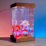 Togepi Pokemon Resin Lamp Epoxy Light
