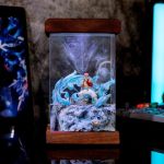 Akaza Lamp One Piece Resin Epoxy Night Light