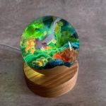 Axolotl Resin Lamp Reef Night Light