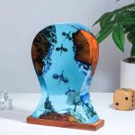 Fantasy Dragon Resin Headphone Holder