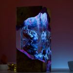 Gengar Resin Lamp V2 Pokemon Wooden Base Decor