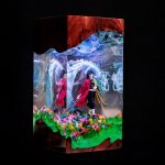 Giyu Tomioka Resin Lamp Demon Slayer Flower Garden Base