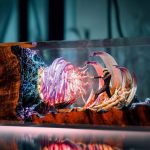 Gojo Satoru Epoxy Lamp Handmade Night Light Reflection Display