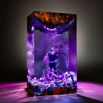 Gojo Satoru Epoxy Lamp Purple Glow Jujutsu Kaisen Light