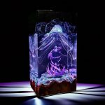 Gojo Satoru Resin Lamp Infinity Dome Night Light Display
