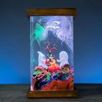 Halloween Ghost Lamp Blue Background Ghost Camping Decor