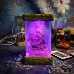 Howls Moving Castle Lamp Studio Ghibli Handmade Epoxy Resin Light RGB Remote Control