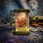 Howls Moving Castle Lamp Studio Ghibli Handmade Epoxy Resin Light Warm White