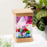 Kirby Dream World Resin Lamp White Table Decor