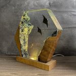 Manta Ray Cave Lamp Yellow LED Glow