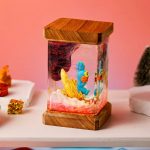 Mudkip Pokemon Resin Lamp Handmade Epoxy Night Light