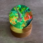 Ocean Diorama Axolotl Resin Lamp