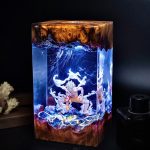One Piece Resin Lamp Luffy Gear 1 Full View Night Light