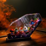 Pokemon Egg Resin Lamp Warm Amber Background Decor