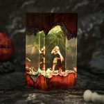 Rengoku Resin Lamp Demon Slayer Green Glow Night Light