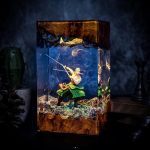 Roronoa Zoro Resin Lamp One Piece Epoxy Night Light