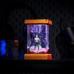 Roronoa Zoro Resin Lamp Scar Design Blue Purple Light
