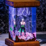 Roronoa Zoro Resin Lamp Scar Design One Piece Night Light