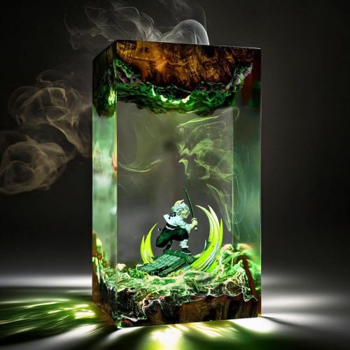 Sanemi Shinazugawa Resin Lamp Demon Slayer