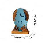 Sea Whale Resin Headphone Stand Size Chart