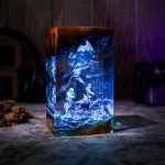 Star Wars Resin Lamp Vader Stormtroopers Mountain Scene