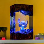 Stitch Resin Lamp Yellow Glow Epoxy Night Light Display
