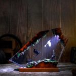 Toothless Resin Lamp Toothless vs Light Fury How to Train Your Dragon Epoxy Night Light White Glow