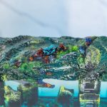 Top Down View Atlantis Ruins Lamp