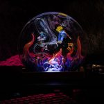 Trunks vs Frieza Glow Lamp Dragon Ball Epoxy Resin LED Night Light Gift