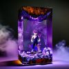 Vegeta Ultra Ego Resin Lamp Purple Glow Night Light