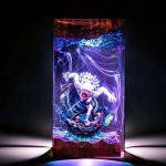 Yuta Okkotsu Resin Lamp Purple Glow Jujutsu Kaisen Light